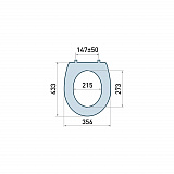 Сиденье для унитаза "KOLLER POOL" Style М C9