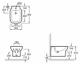 Биде подвесное Jacob Delafon Replay E4834-00