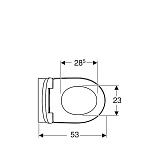 Комплект унитаз подвесной Geberit Renova безободковый с сиденьем микролифт и инсталляция Geberit Duofix Delta
