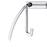 A85A341400 X-Joy, Держатель для туалетной бумаги с крышкой, хром