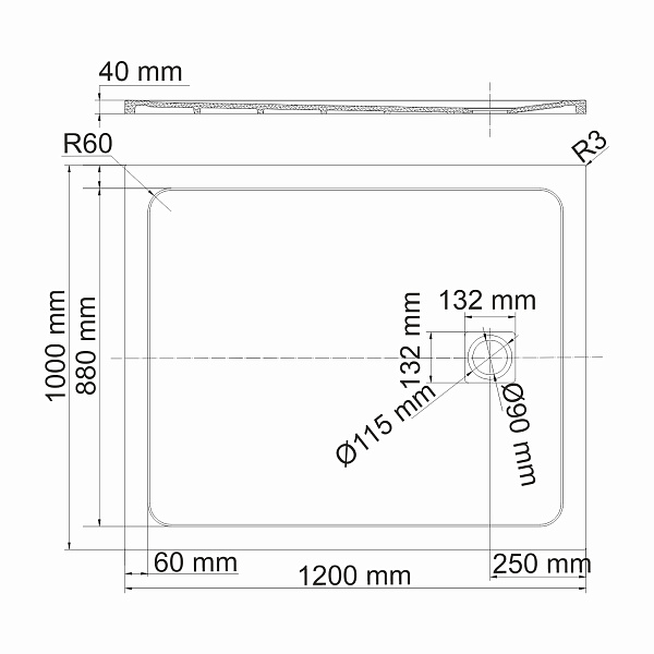 19T10 Душевые поддоны Wasserkraft