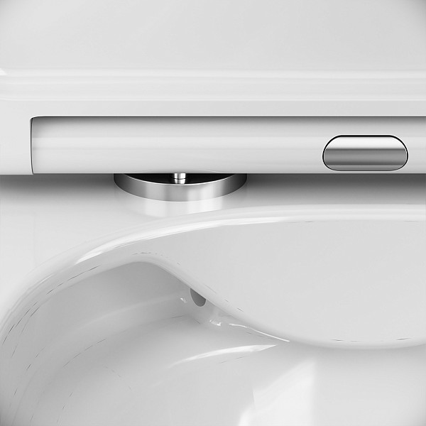 C8F1701SC Func подвесной унитаз 54 см FlashClean с сиденьем микролифт