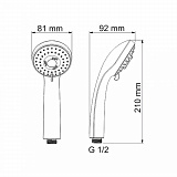 Смеситель для ванны с длинным изливом Wasserkraft Wern 4202L