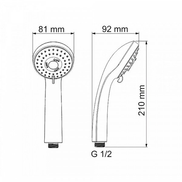 Смеситель для ванны с длинным изливом Wasserkraft Wern 4202L