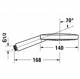 Душевая лейка Duravit Faucet Accessories UV0650012000