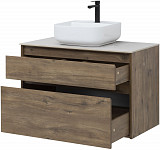 Тумба под раковину Aquanet Nova Lite 90 дуб рустикальный (2 ящика) 00249518