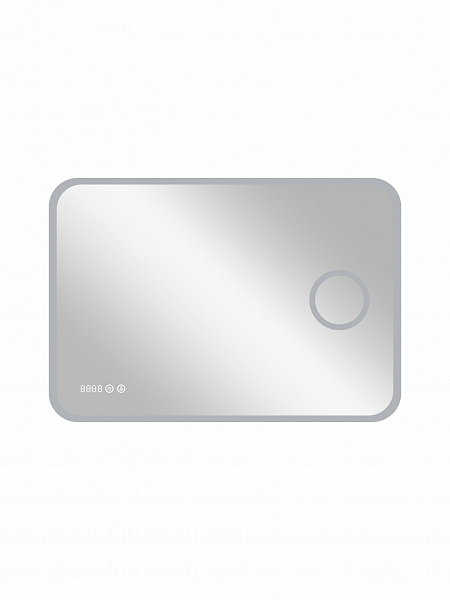 Зеркало Континент "Bliss Led" 1000х700 с увеличительным зеркалом, часами