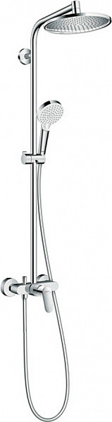 Душевая система Hansgrohe Crometta S 240 1jet Showerpipe Ecosmart 27269000