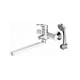 Смеситель для ванны с длинным изливом с аксессуарами Bravat Drop-D F648162C-LB-RUS