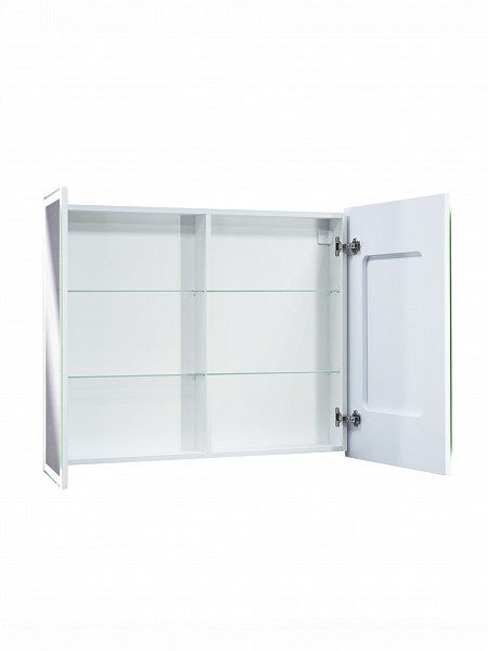 Зеркало-шкаф Континент "Allure Led" 1000х800 с датчиком движения, розеткой