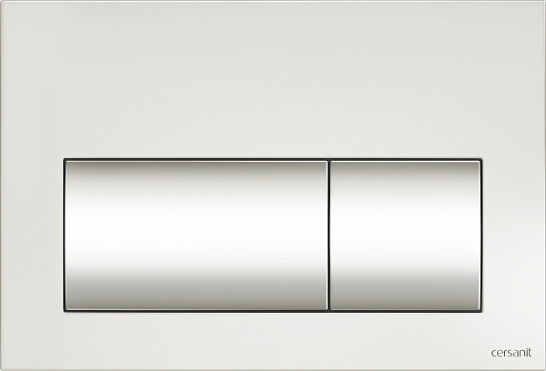 Клавиша PRESTO для инсталляций Cersanit LINK PRO/VECTOR/LINK/HI-TEC пластик белый P-BU-PRE/Wh