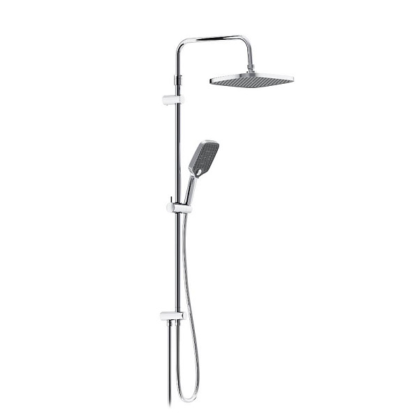 953000000 Gala душ.система: верх.душ 300*210 мм, ручн.душ 3 ф-ции 110*260 мм, штанга 1050-1450, хром