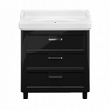 Тумба для раковины Kerama Marazzi Pompei 80 см PO.80.3\BLK