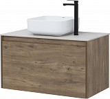 Тумба под раковину Aquanet Nova Lite 90 дуб рустикальный (1 ящик) 00249517