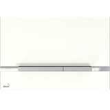 Клавиша смыва AlcaPlast FLAT STRIPE GLASS BLACK STRIPE-GL1200