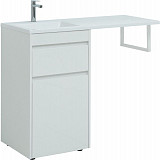 Тумба под раковину Aquanet Токио 58 белый (напольная, 1 ящик) 00239290