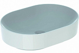 Раковина накладная 40x55 см Geberit VariForm 500.774.01.2 без отверстия перелива