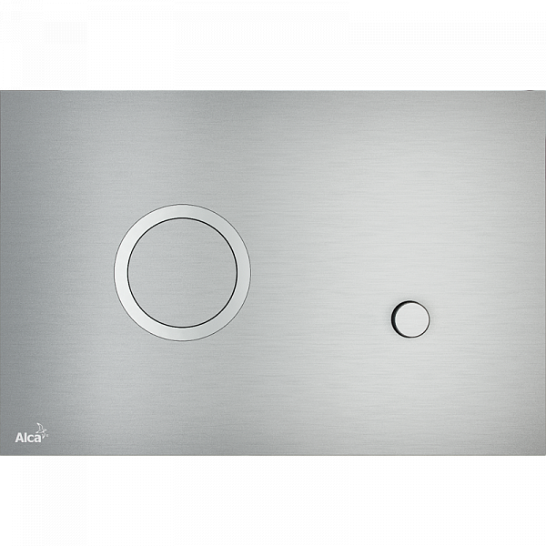 Клавиша смыва AlcaPlast FLAT ALUNOX STING металл–матовый