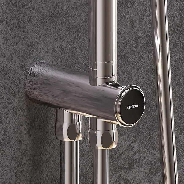 936000000 Scandinavian Pure душ.система: верх.душ 250 мм, ручн.душ 1 ф-ция, штанга 1050-1450, хром