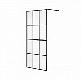 Душ. перегородка NG-685-10 BLACK (100x195), 1 место