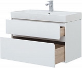 Тумба под раковину Aquanet Бруклин 100 белый 00203961