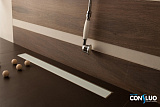 Душевой лоток Pestan Confluo Frameless Line 650 White Glass