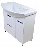 Тумба Emmy Милли 80 с раковиной Балтика (Правый)