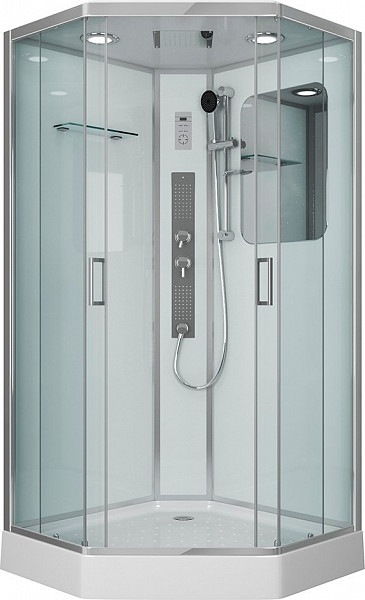 Душевая кабина Niagara Premium 100х100х220 NG-6002-01GD