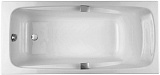 Чугунная ванна Jacob Delafon Repos 180x85 с отверстиями под ручки E2903-00