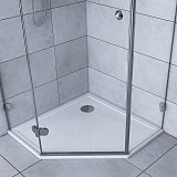 Душевой поддон Aquaton Калифорния 100х100 пятиугольный белый 1A714936CA010