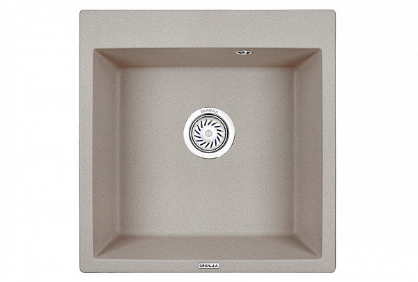 Мойка кухонная Granula квадратная кварц 5102, АНТИК