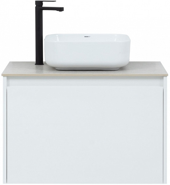 Тумба под раковину Aquanet Nova Lite 75 белый (1 ящик) 00242275