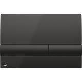 Клавиша смыва AlcaPlast M1718 черная