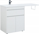 Тумба под раковину Aquanet Токио 68 белый (напольная, 1 ящик, 2 дверцы) 00237746