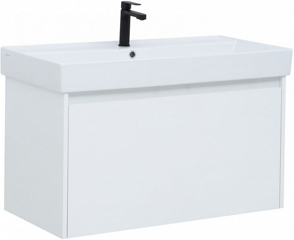 Тумба под раковину Aquanet Nova Lite 90 белый (1 ящик) 00242257