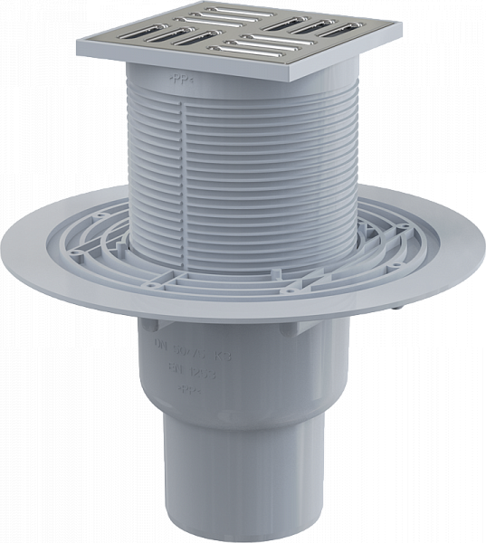 Сливной трап AlcaPlast APV2321 105 x 105/50/75