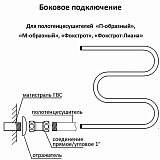 Полотенцесушитель водяной Terminus  Фокстрот 320х500