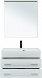 Тумба под раковину Aquanet Верона 75 New белый матовый 00272422