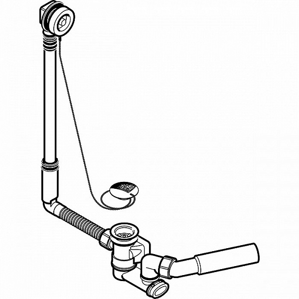 Слив-перелив для ванны Geberit 150.017.00.1