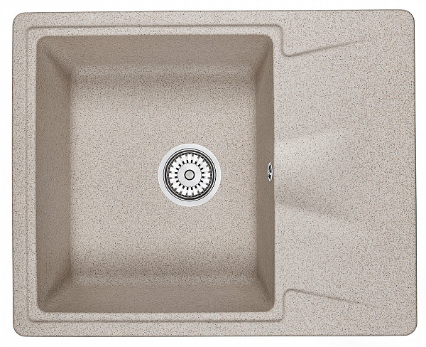 Мойка кухонная Granula прямоугольная кварц 6201, КЛАССИК