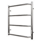 Полотенцесушитель электрический Point Виктория PN06846 П4 400x600 диммер справа, хром