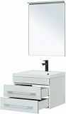 Тумба под раковину Aquanet Верона 58 New белый матовый 00272423