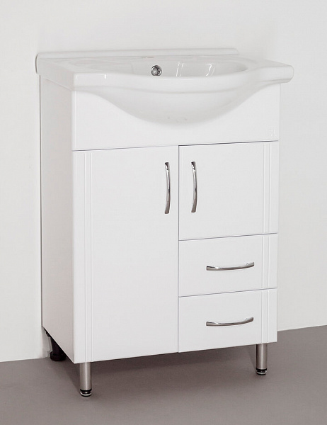 Тумба  Style Line Эко Стандарт 10/2 (2 ящ.) под раковину Байкал