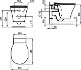 Унитаз подвесной Ideal Standard Connect Air K819501