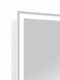 Зеркало-шкаф Континент "Aperio LED" 800х800 левый с розеткой