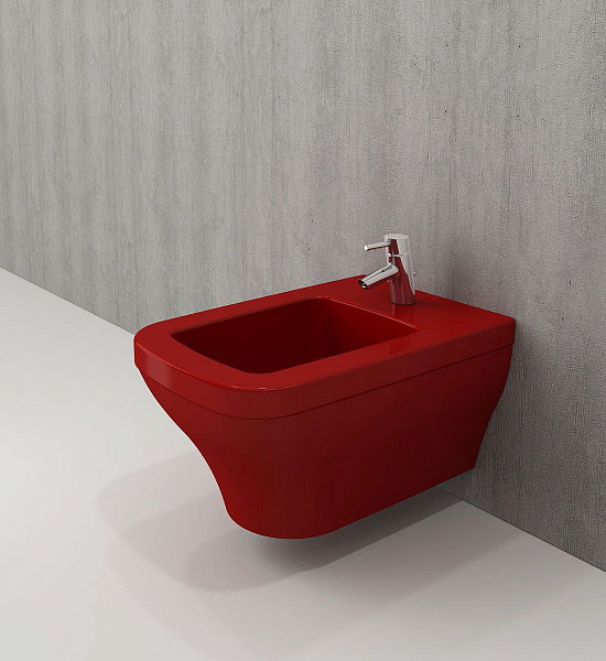 Биде подвесное Bocchi Scala Arch 1125-019-0120 красное