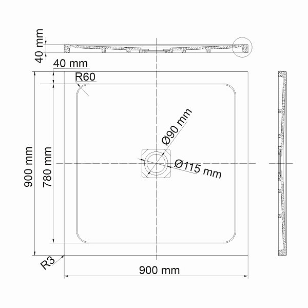58T03 Душевые поддоны Wasserkraft