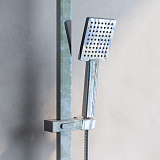 Душевой гарнитур с верхней лейкой, хром, Bild, IDDIS, BIL1FSBi76