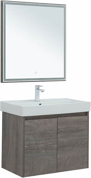 Мебель для ванной Aquanet Nova Lite 75 дуб рошелье (2 дверцы) 00302536