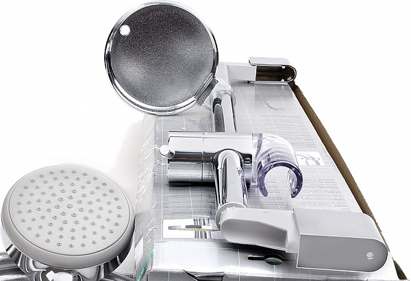 Душевой гарнитур Hansgrohe Croma 100 1jet/Unica'C 27724000 90 cm